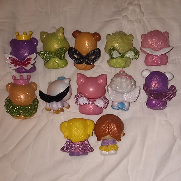 Tic Tac Toy XOXO Exclusive Glitter Friends Animals Toys Cake Topper - Picture 6 of 12